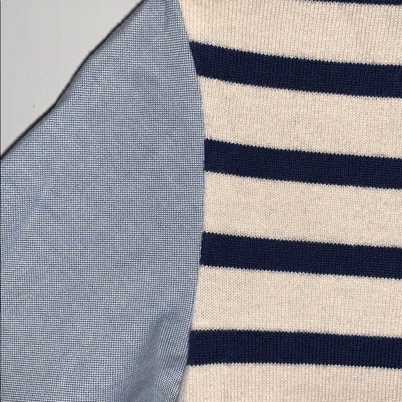 Girl knit oxford Shirt dress - Picture 2 of 3